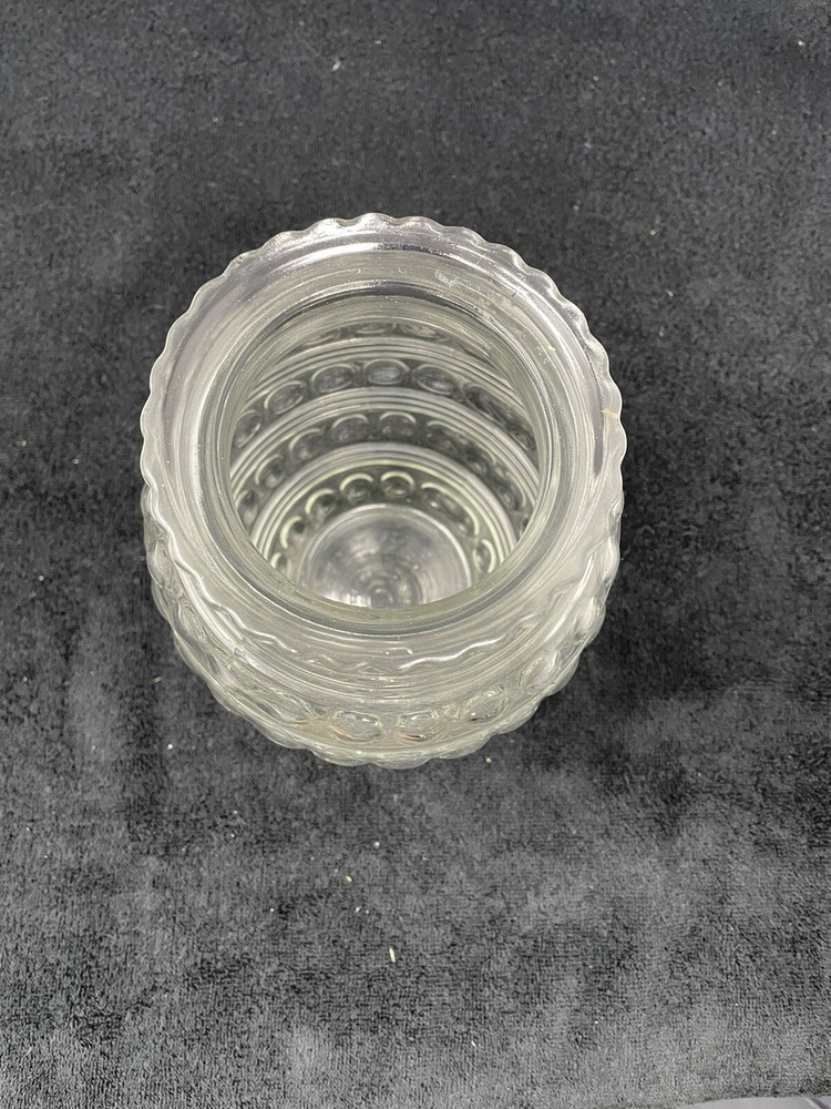 Ring And Bubble 8 Inch Clear Vase