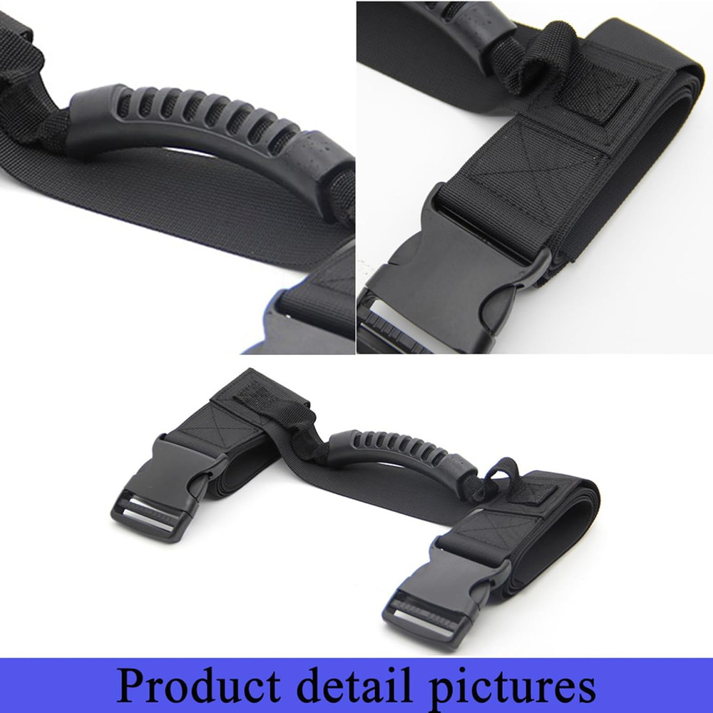 Box Carrying Strap with Handle - Portable Handle Securing Straps for Heavy Boxe