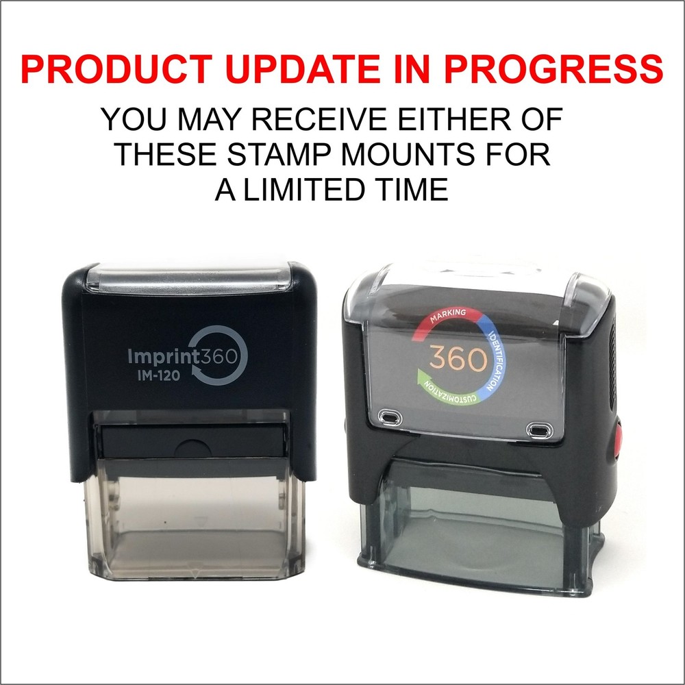 Rush Rubber Stamp with Red Ink