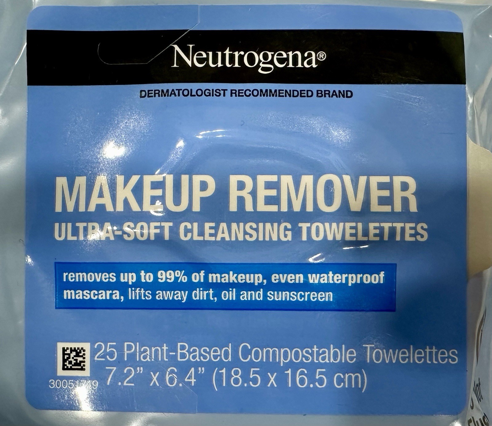 Pack Of (5) - Neutrogena Make-Up Remover Cleansing Towelettes 25pcs Per Pack