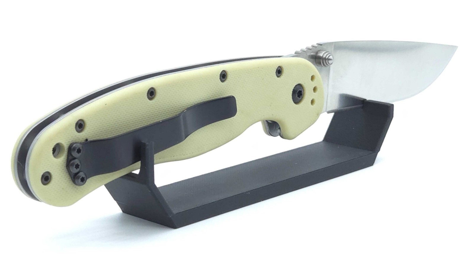 Knife Display Stand 2 Pack – Holds 1 Folding or Fixed Blade 4-7/8" Min Length