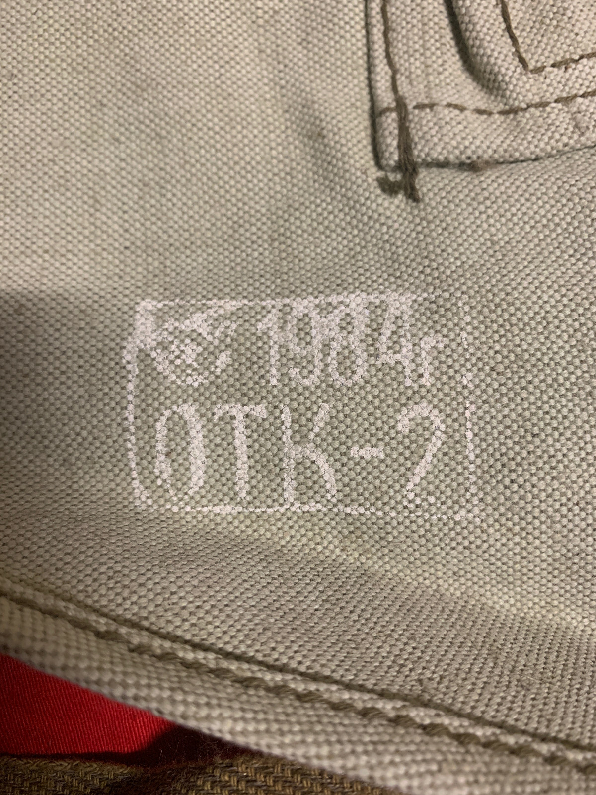 Authentic Russian 41" Drop Case for classic sporting/hunting. Unissued.