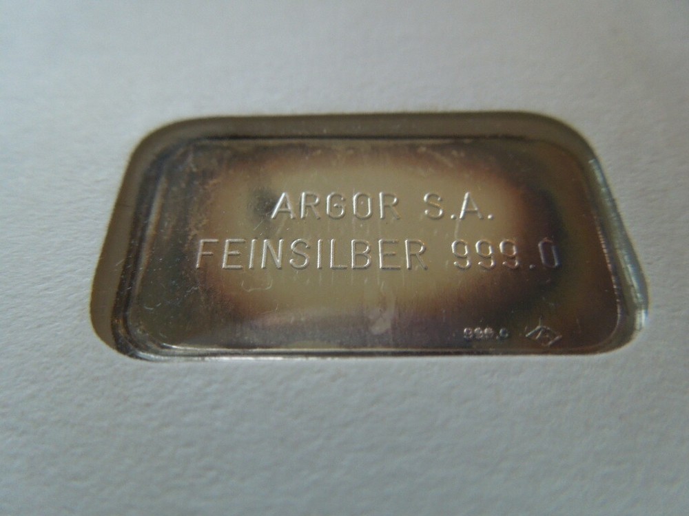 J2429 GERMANY 1982 oldtimer Daimler SMALL ARGOR SILVER 999 MEDAL