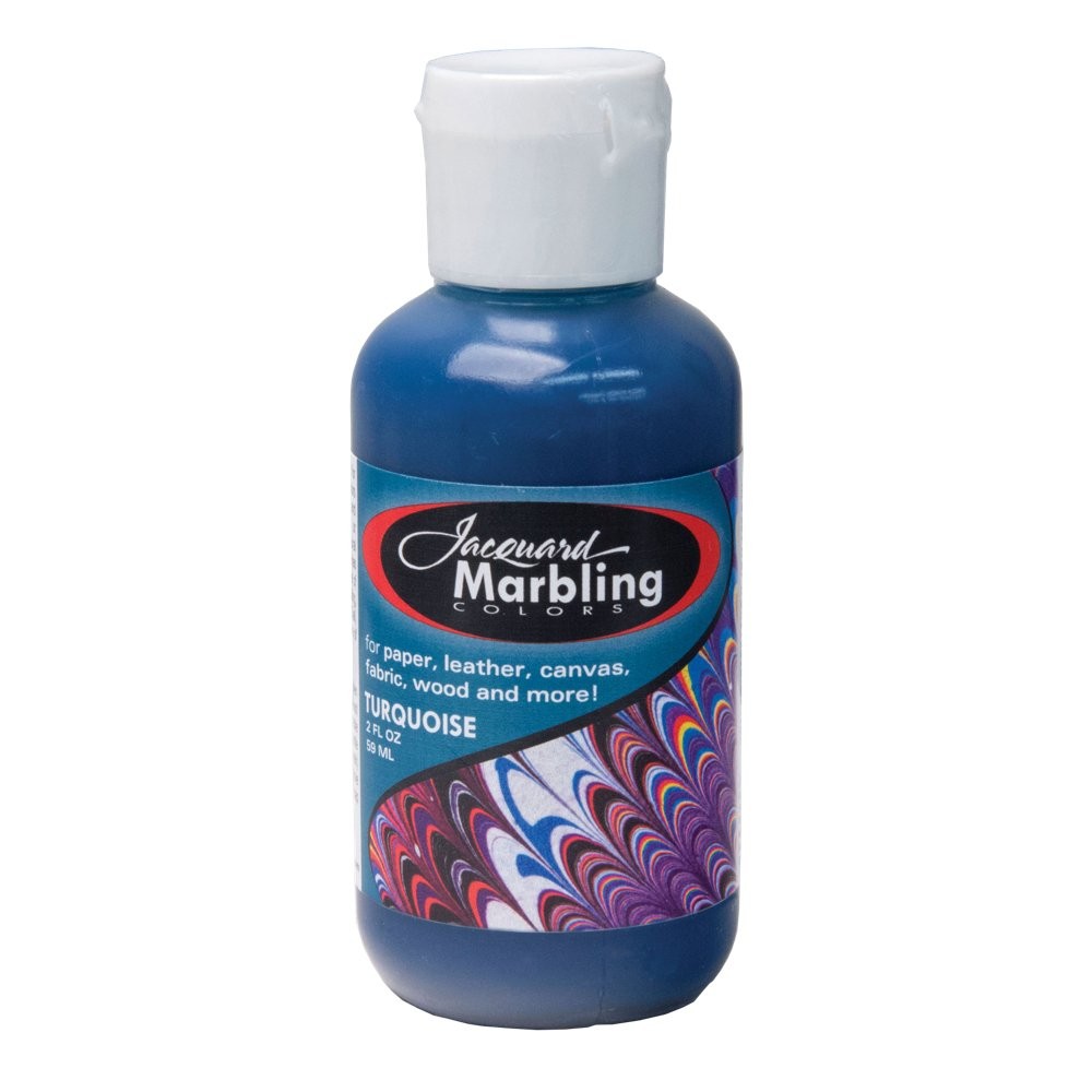 Jaquard Marbling Color Turquoise, 2 oz