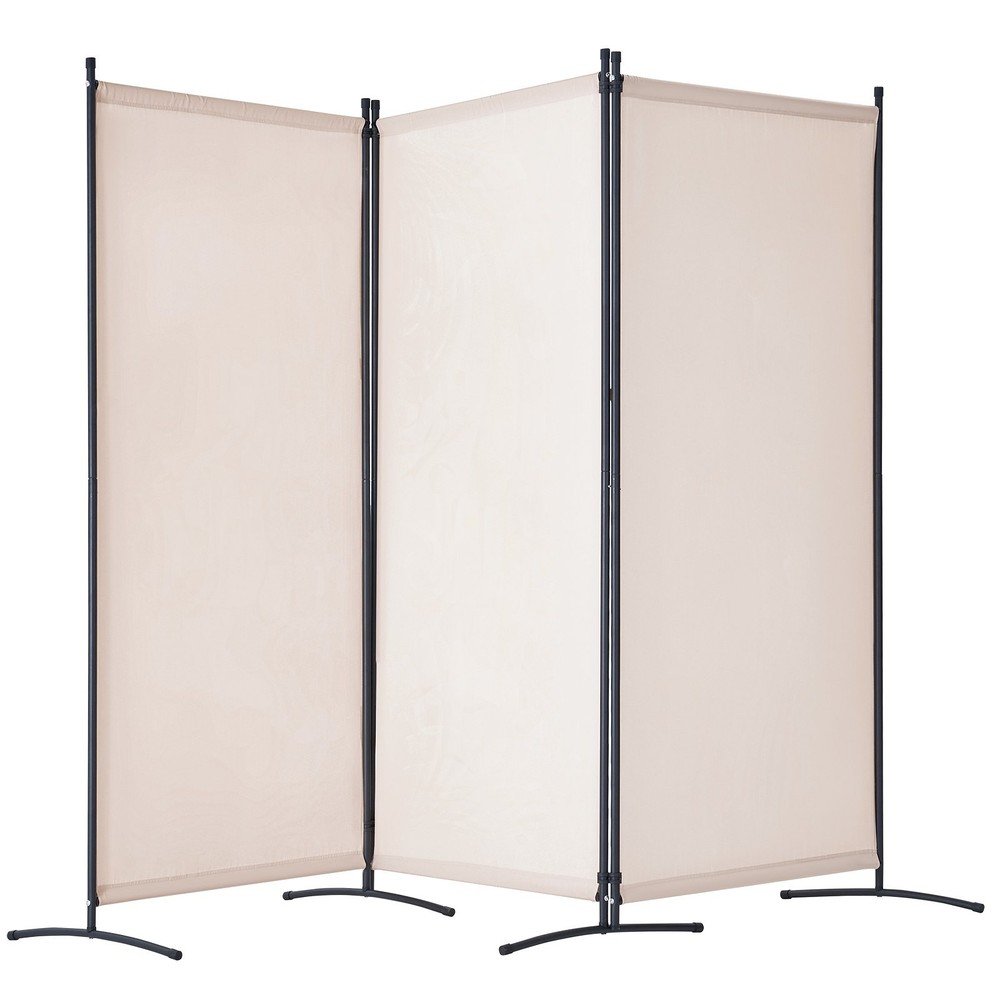 Room Divider, 3 Panel Room Divider, Folding Privacy Screen and Portable Partitio