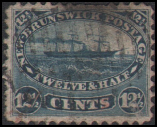 Canada-New Brunswick #10 Used