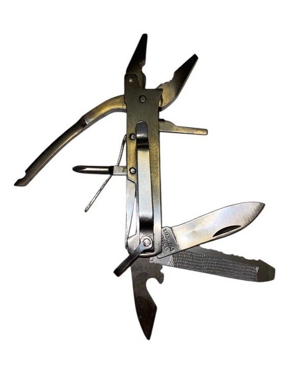 Mini Multi Tool - 10 Tools   Belt Clip