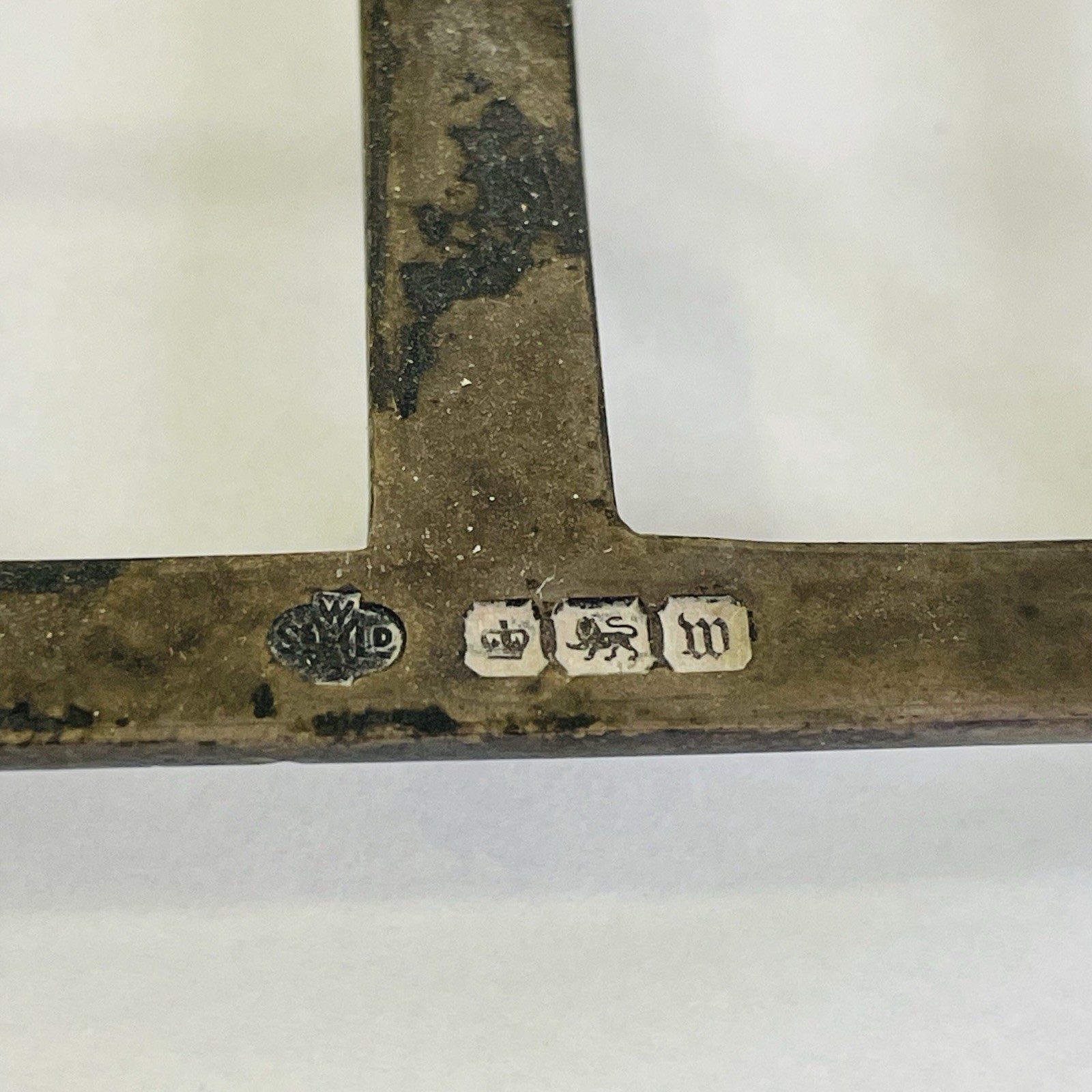 William Hutton Sheffield Sterling Silver Toast Rack with Feet 92g Hallmarked