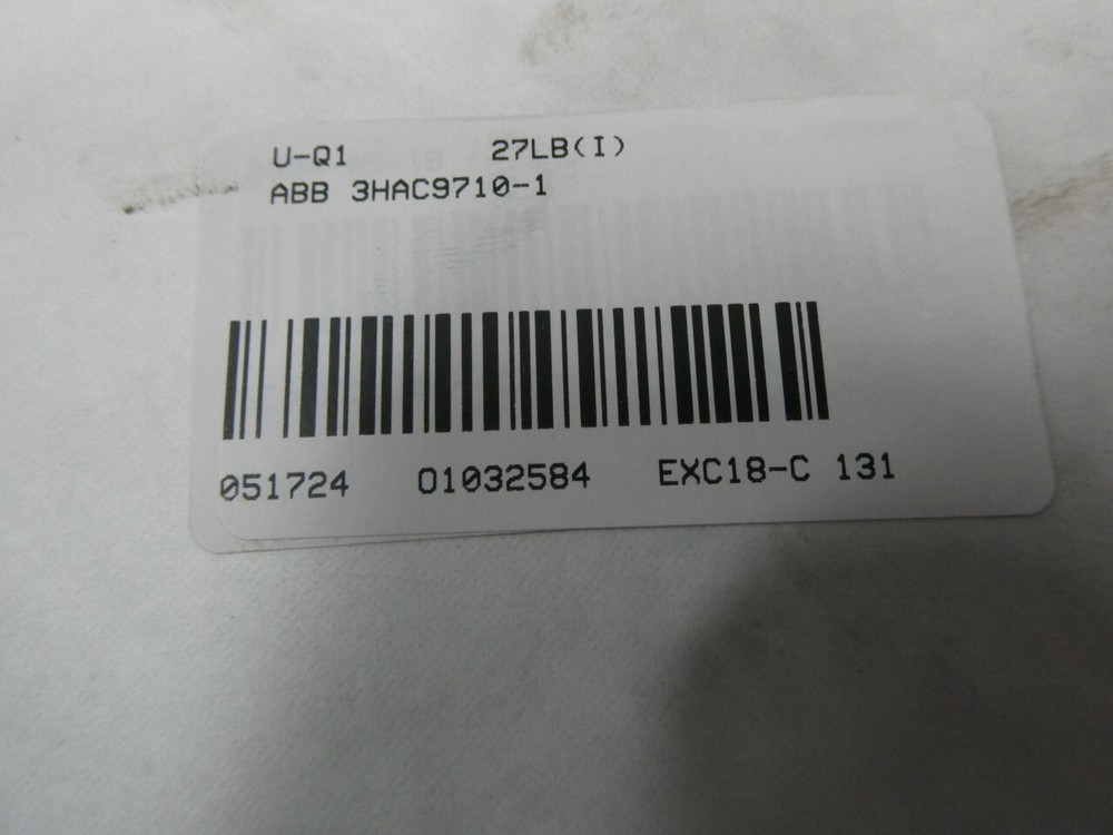 Abb 3HAC9710-1 Robot Main Computer