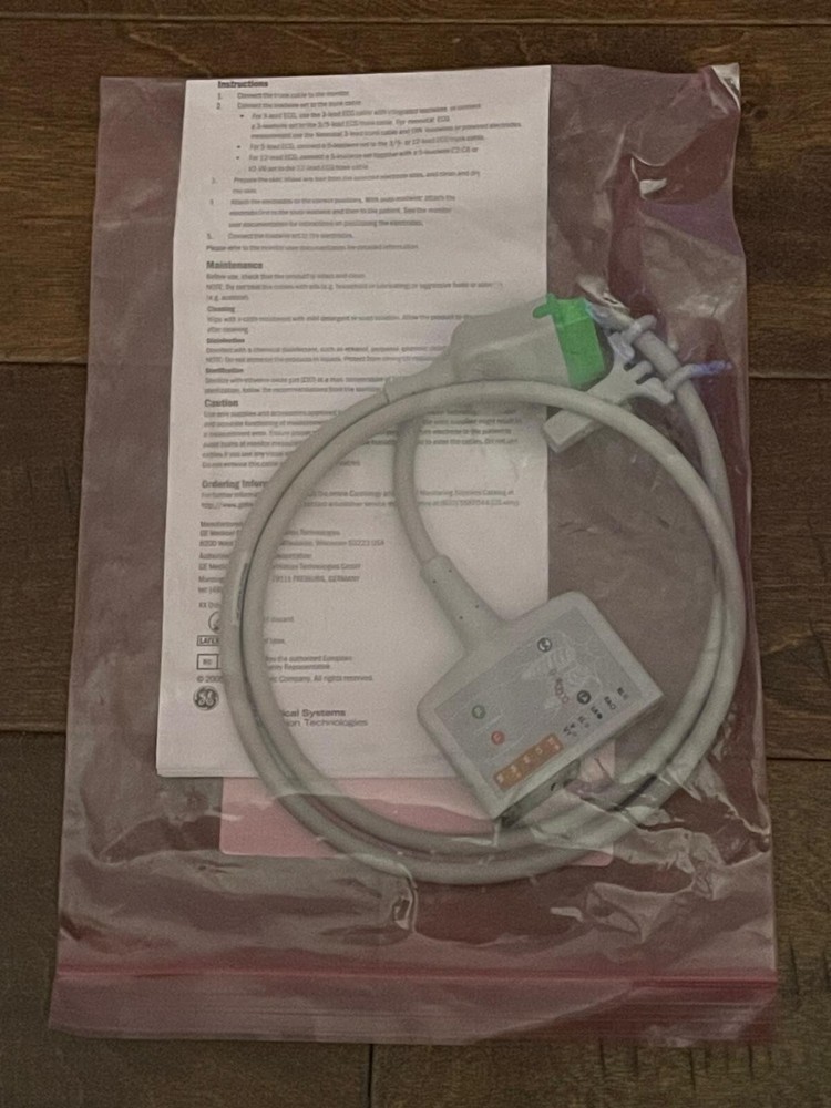 MULTI-LINK ECG CABLE, 12-LEAD STANDARD AHA, 1.2 M ( 4FT).