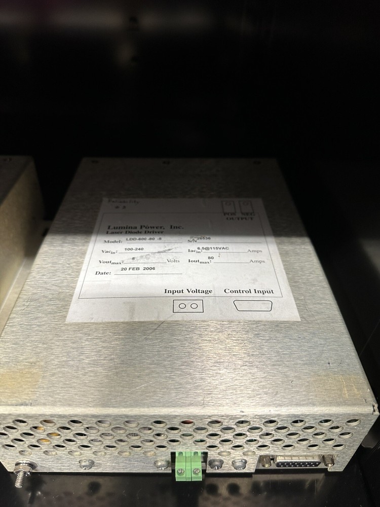 Lumina Power Laser Diode Driver LDD-600-80-5
