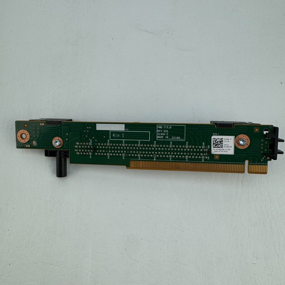 Dell W6D08 PowerEdge R640 Server PCI Express Riser Card PCIe x16 CPU2