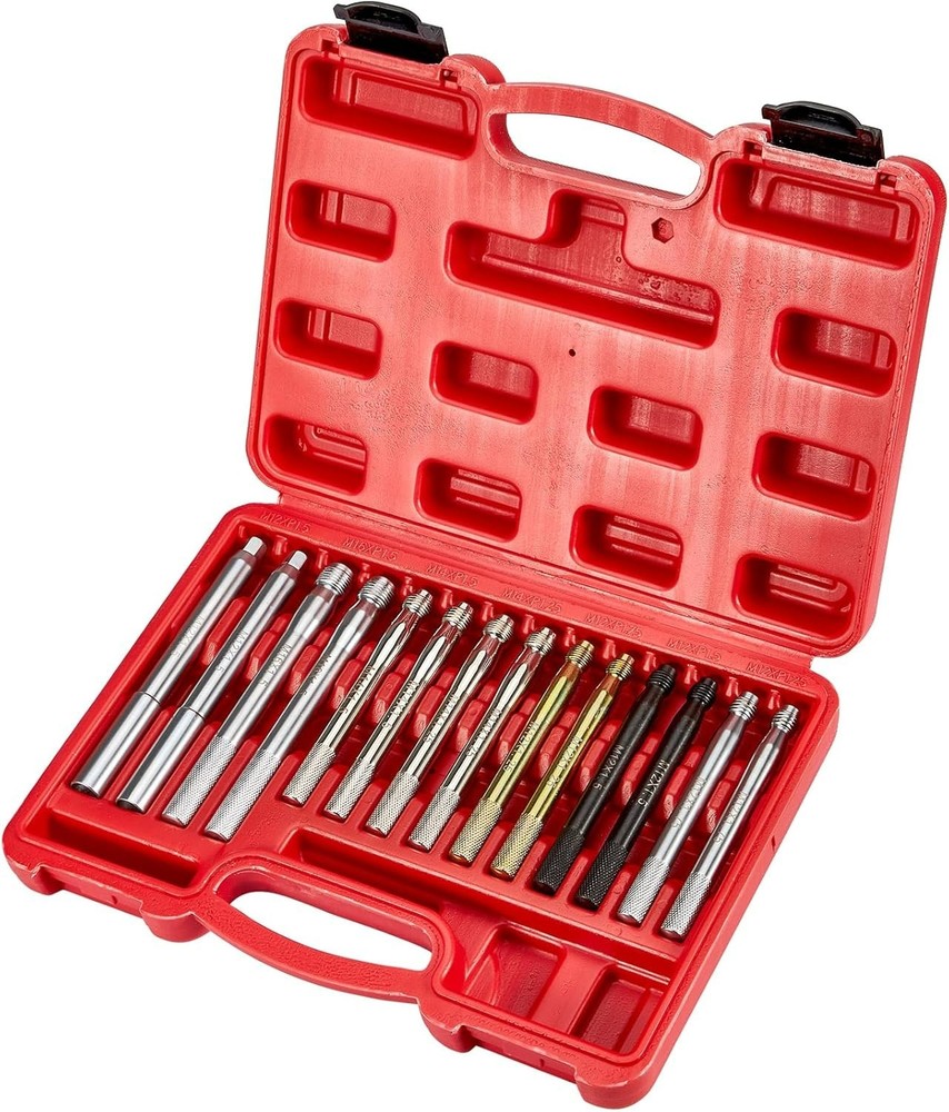 14Pcs Wheel Hanger Alignment Pin Guide Tool Master Set Wheel Stud Pilot Pin Kit