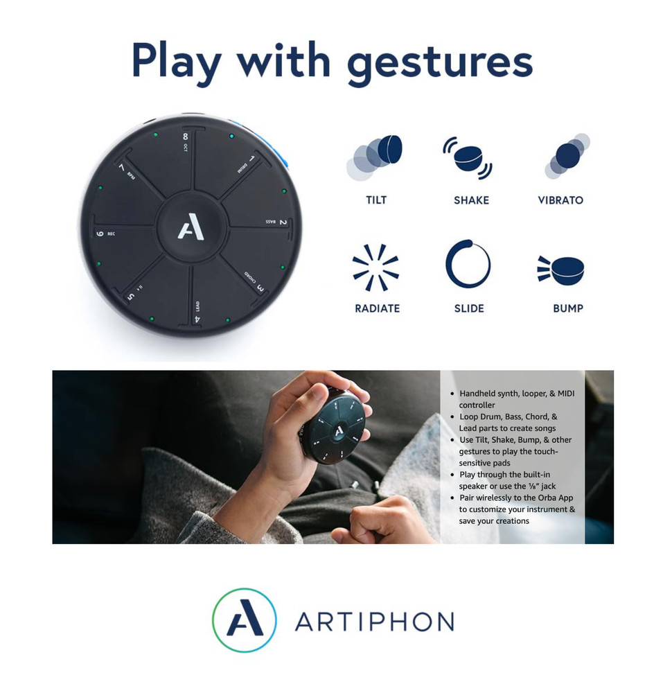 Orba by Antiphon: Synthesis Controller (AP90000007) - iOS, Android, Mac, Windows