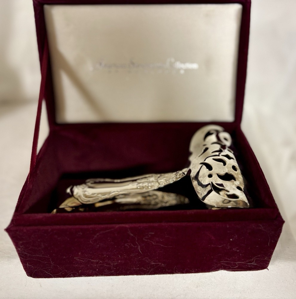 Vintage Silver-Plated Tongs, Godinger Reproduction of Tiffany from 1884
