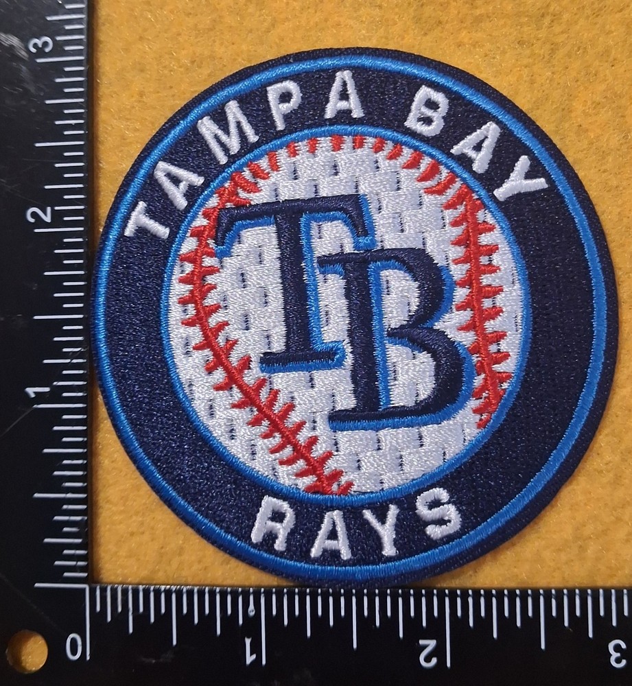 TAMPA BAY RAYS IRON ON PATCH