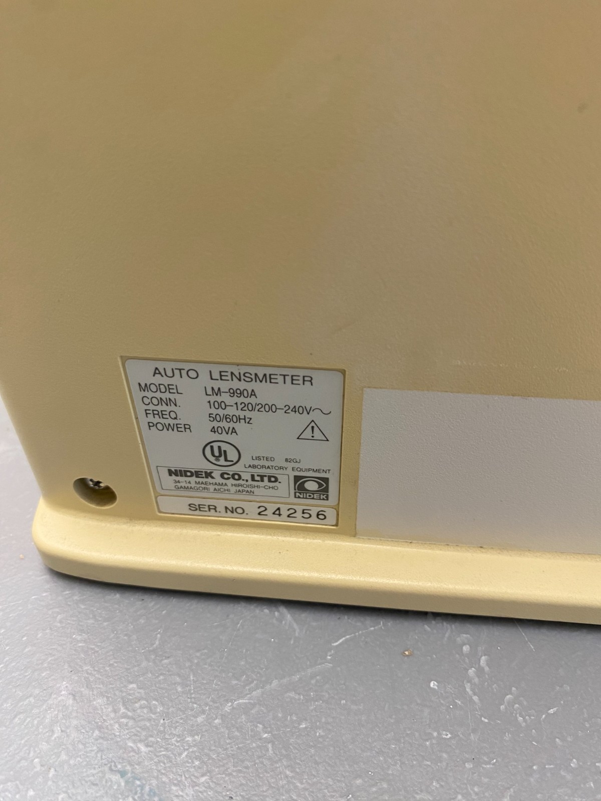 NIDEK AUTO LENSMETER LM-990A