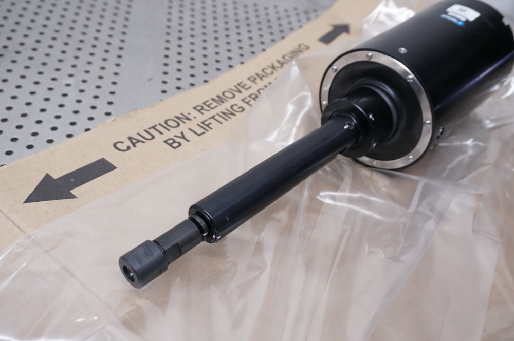 SCHUNK MFT-R 390 Pneumatically Driven Brushing Deburring Spindle 1451627 New