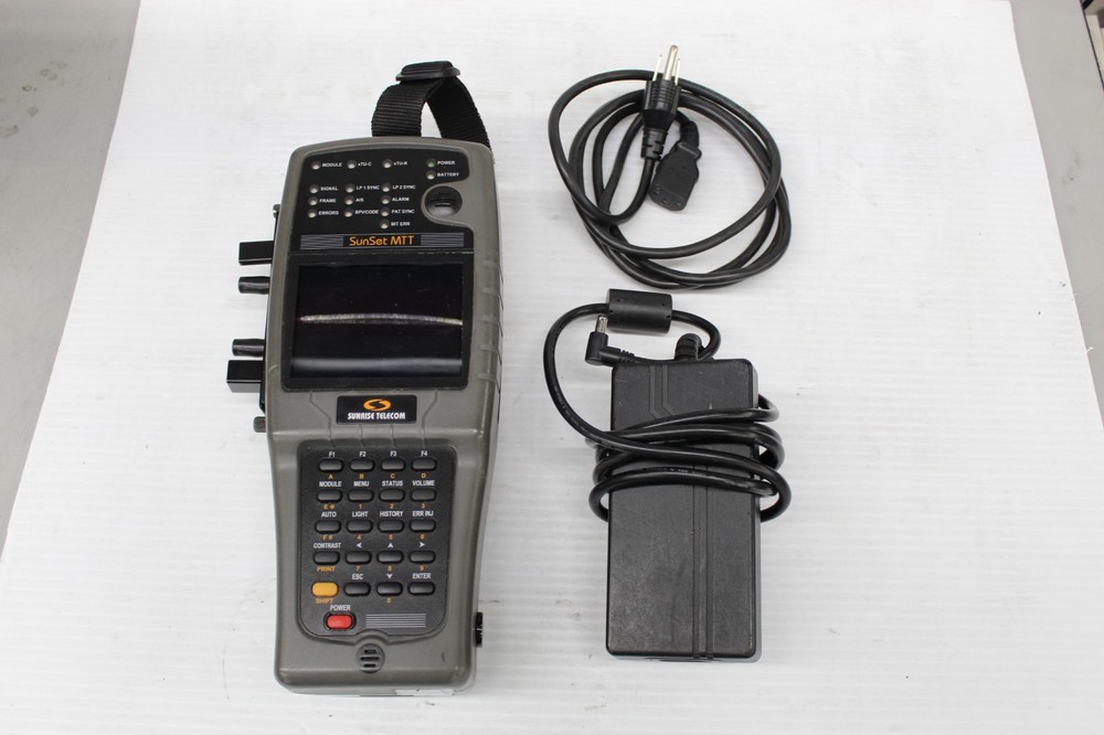 Sunrise Telecom SunSet MTT Basic Color Handheld Test Set with Bag