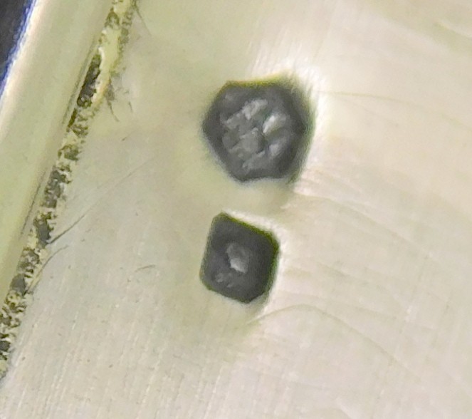 Antique Solid Silver Fish Shaped Spice Box.