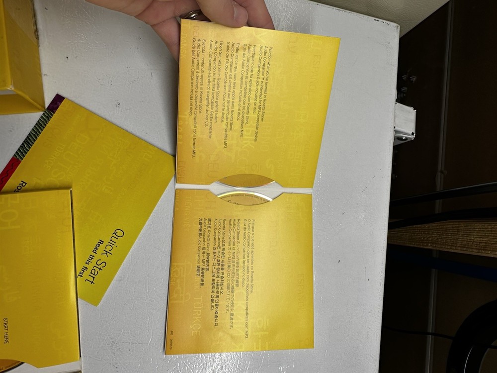 Rosetta Stone CD set - German (Deutsch) Level 1