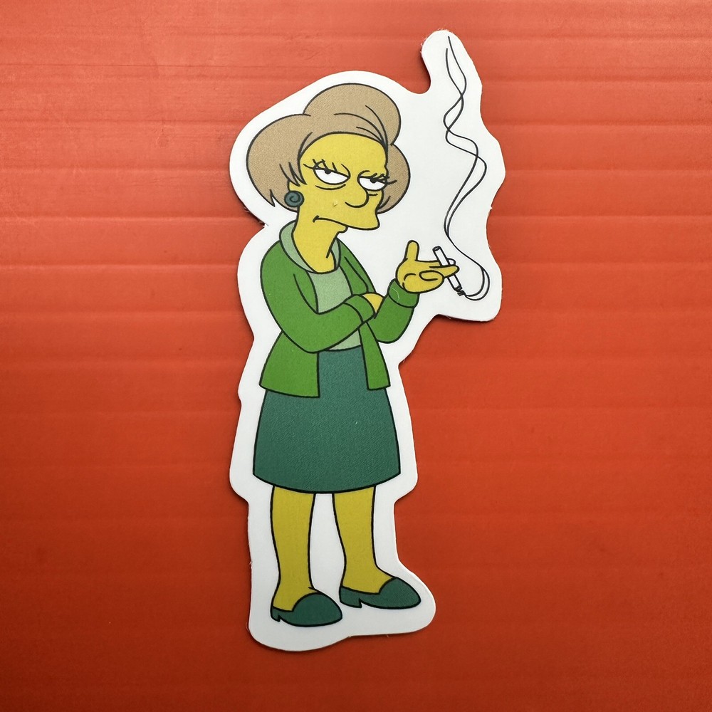 Edna Krabappel Sticker The Simpsons