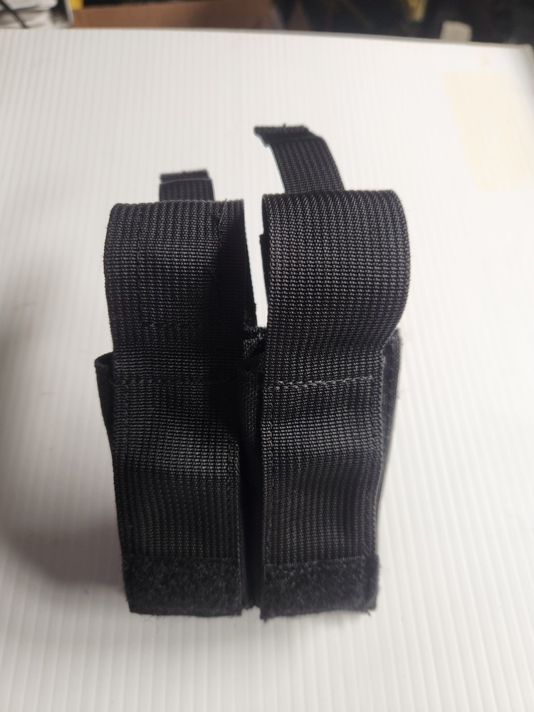 LBT front pull double mag pouch with Kydex retention, black