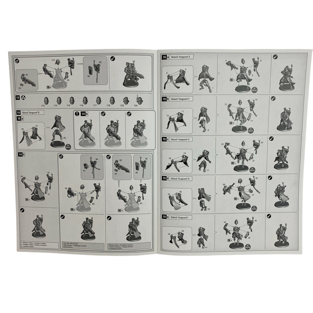 WARHAMMER 40K FORGEBANE Assembly Instruction Booklet 2017