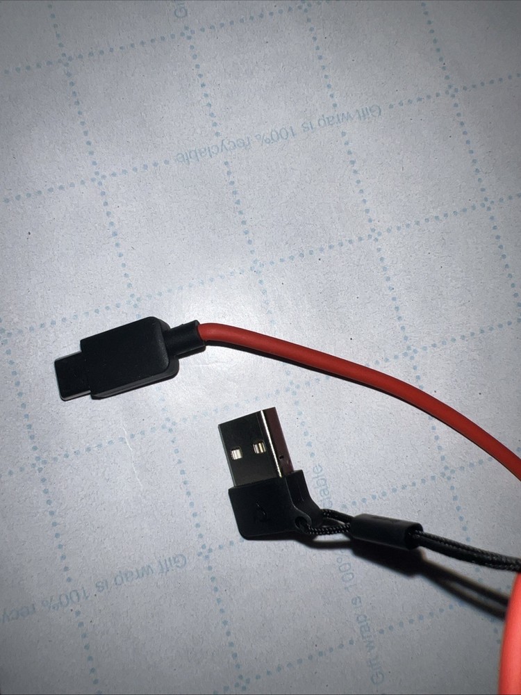 Poly Blackwire 3210 Monaural USB-C Headset +USB-C/A Adapter Bulk 8X214A6 Tested