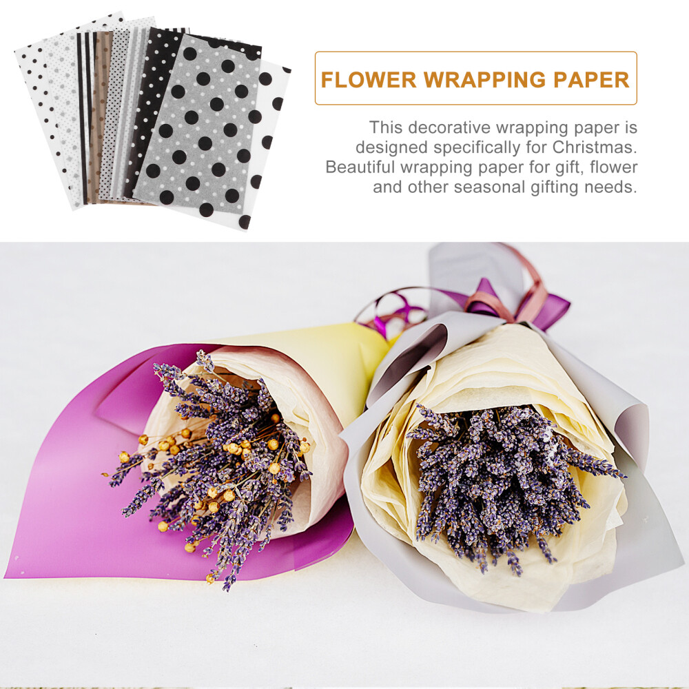 80 Sheets Tissue Papers Gift Wrapping Papers Ultra-thin Wrapping Lined Papers