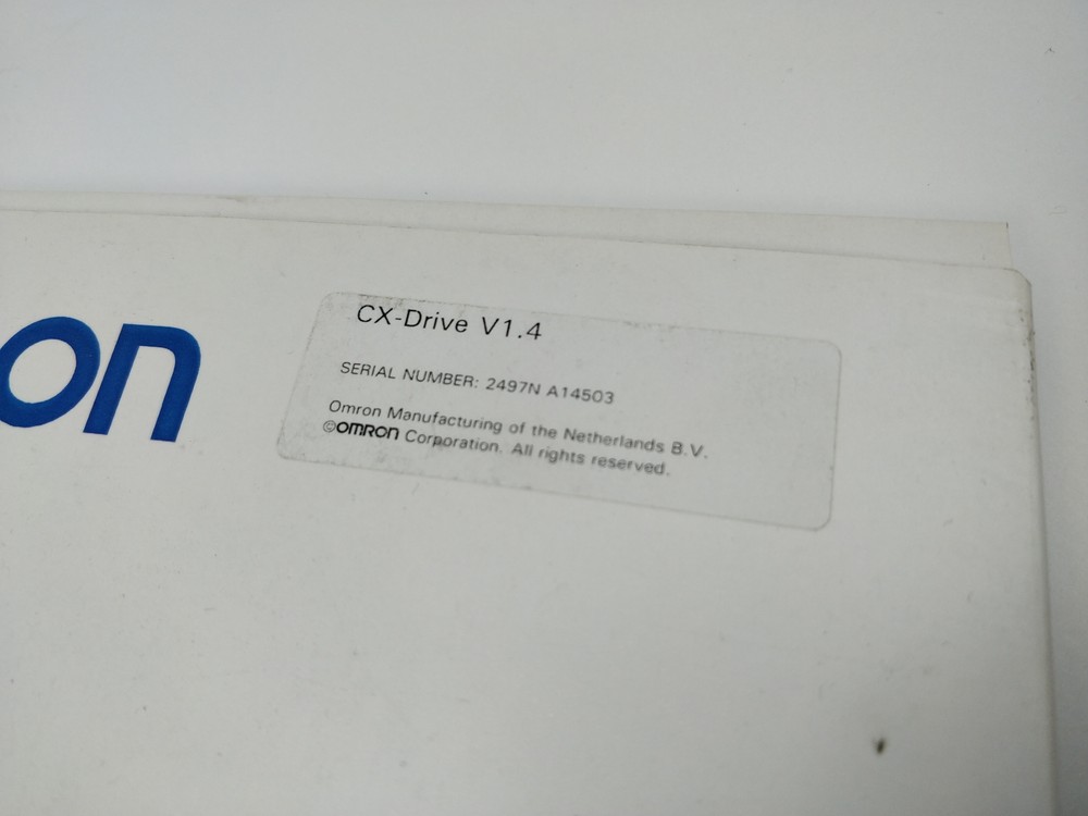 Omron CX-Drive V1.4 Software