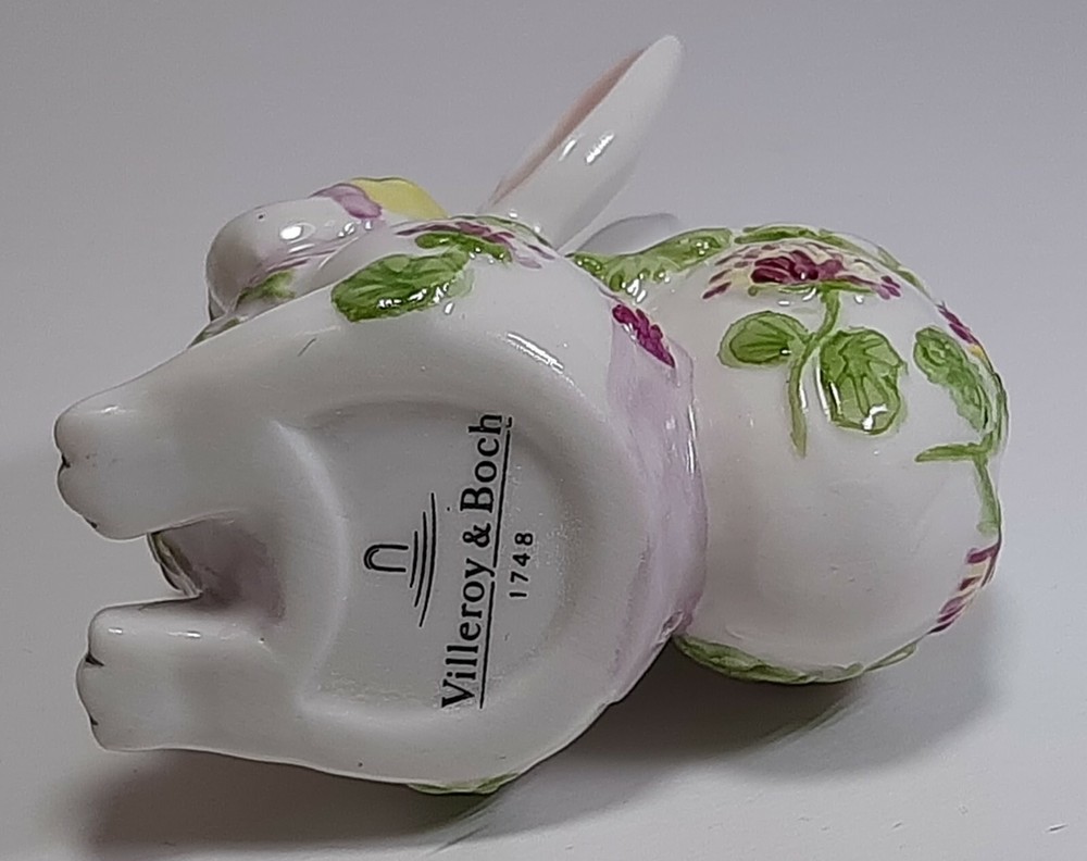 Rabbit with Gerla Egg VILLEROY & BOCH Easter cm 10 with Box