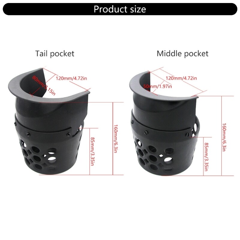 6Pcs Pool Table Pockets Billiard Drop Pockets Pools Table Drop Net Pockets