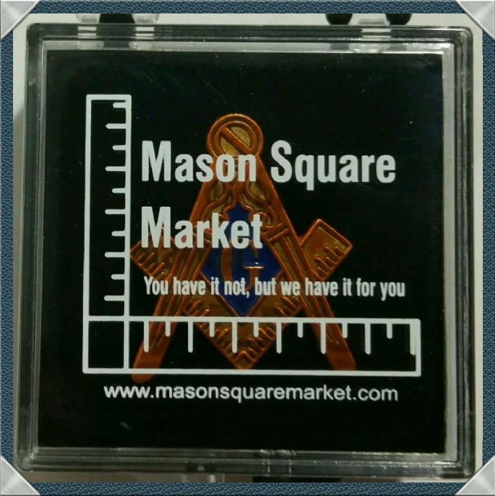 Freemason Blue Lodge Lapel Pin