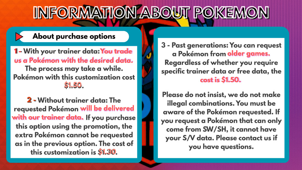 ANY CUSTOM SHINY POKÉMON FOR S/V