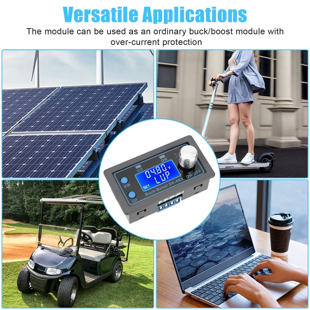 Adjustable DC Buck-Boost Converter Adapter Repairing Accessories Replacement