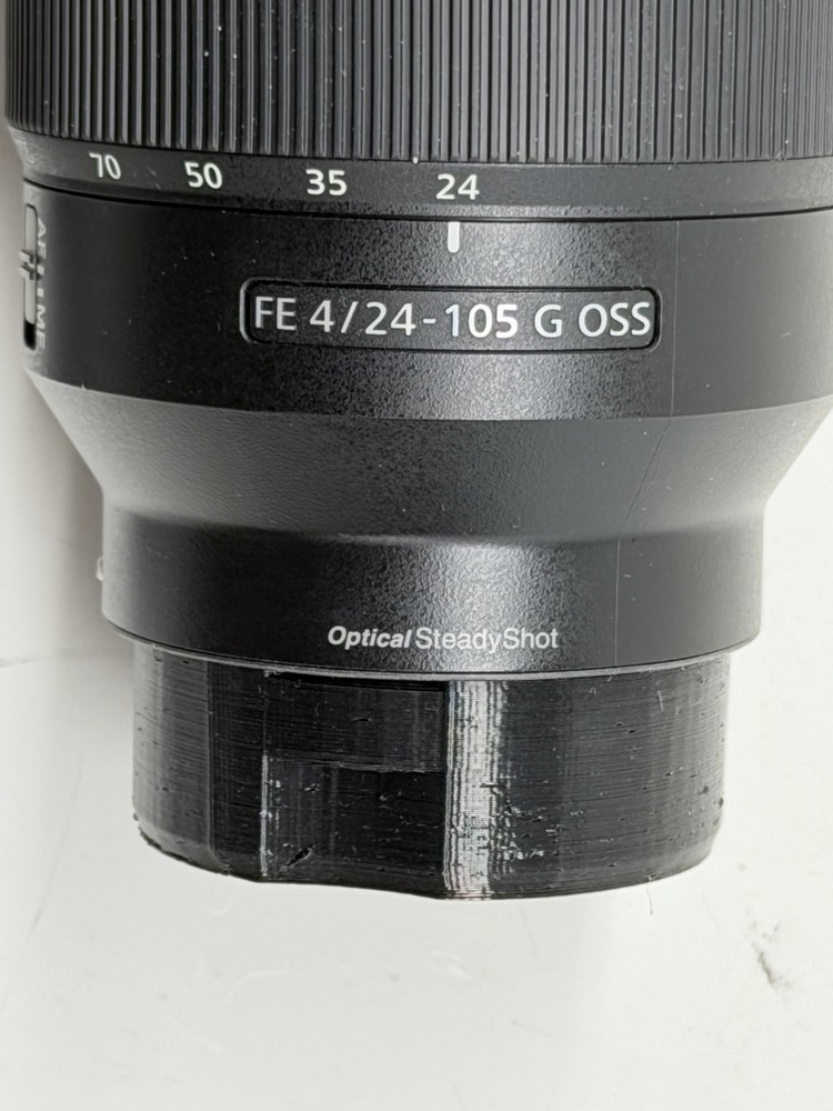 Sony e Mount Airtag Compartment Rear Lens Cap