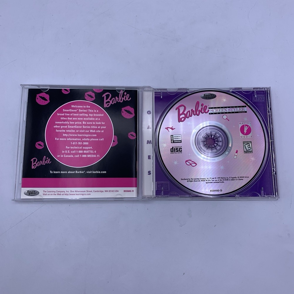 Barbie Screen Styler (Windows PC CD-ROM 1999)