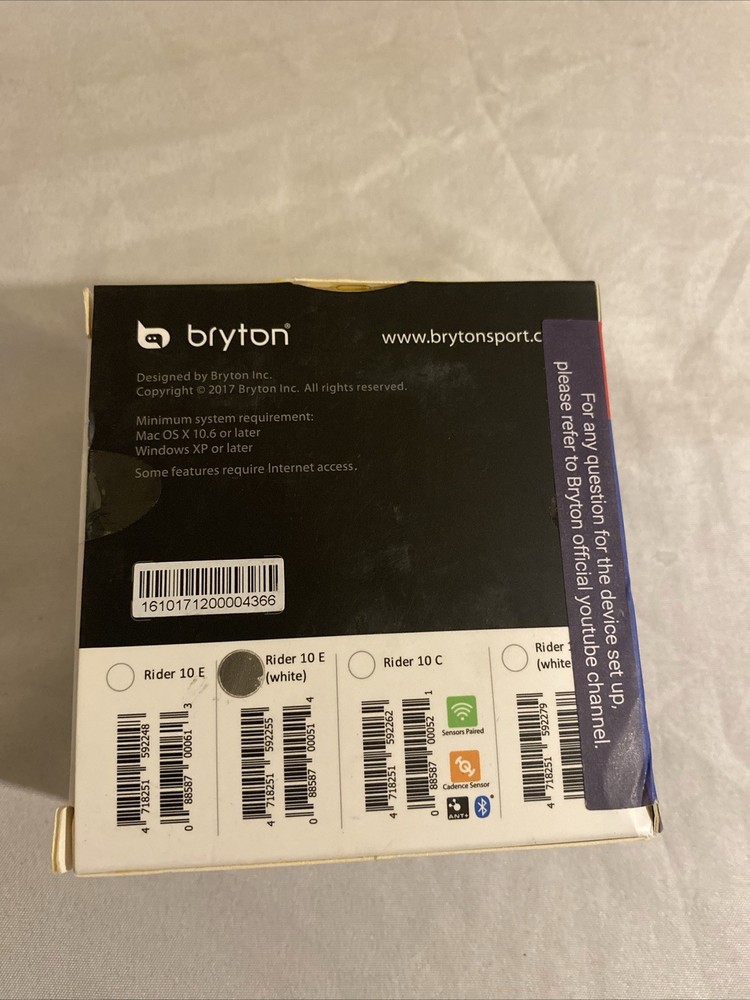 Bryton Rider 10 E Cycling GPS Computer