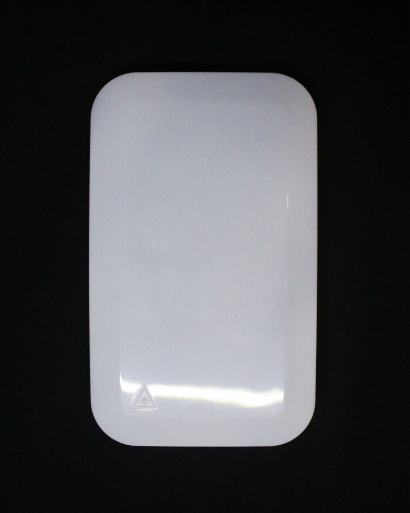 Fiber Optic wallplate loaded with SC/APC Adapter