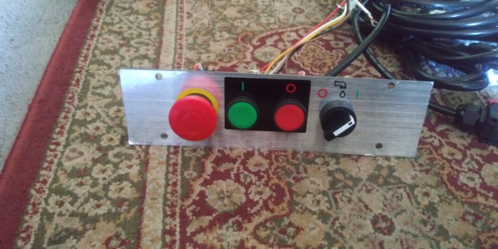 Jet Brand Band-saw Control Panel