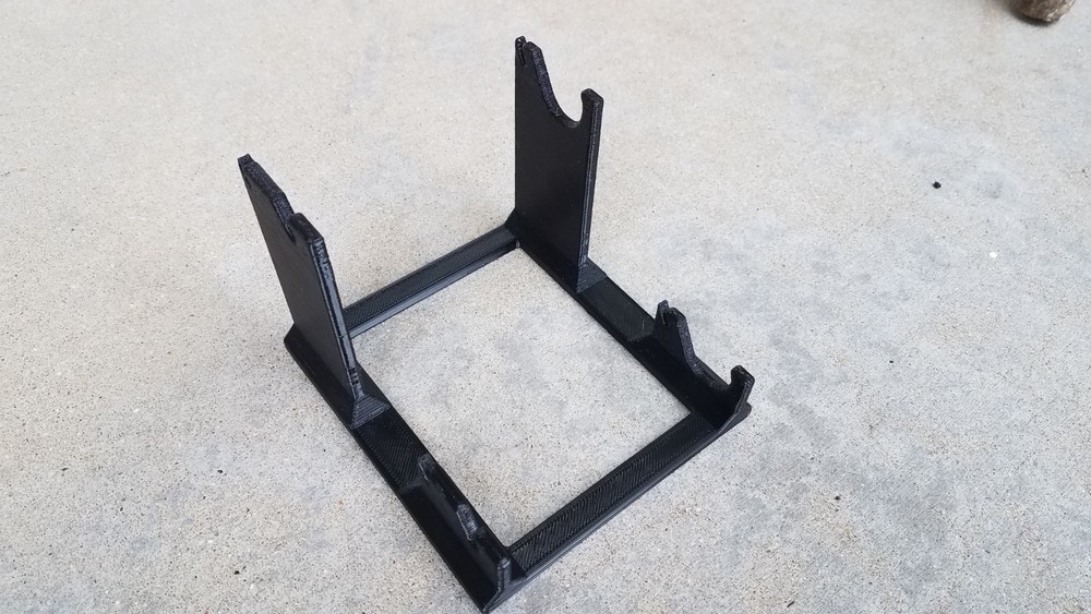 2 tier Microtech Marfione custom display rack ultratech Combat Troodon Cypher