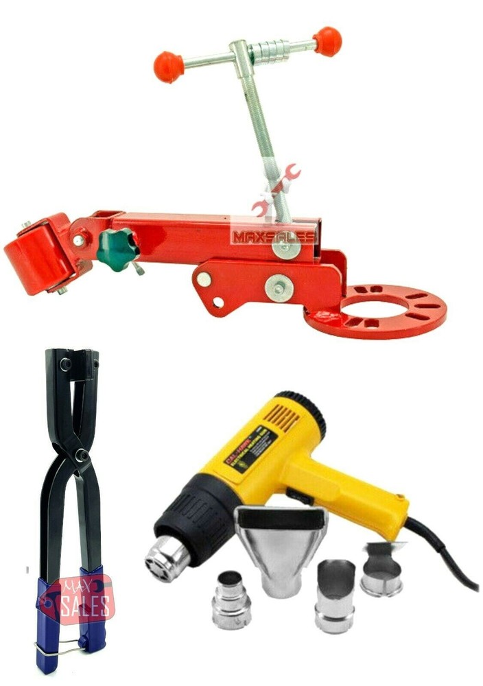 EXTENDING FENDER ROLLER KIT W/ HEAT GUN EXTEND TOOL REFORMING ROLL AUTO