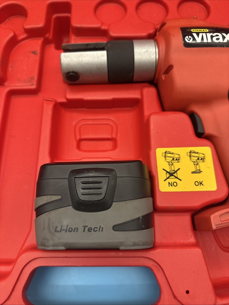 Stanley-Virax M20+ Press-fitting Machine 1/2",3/4" & 1" Copper-Used