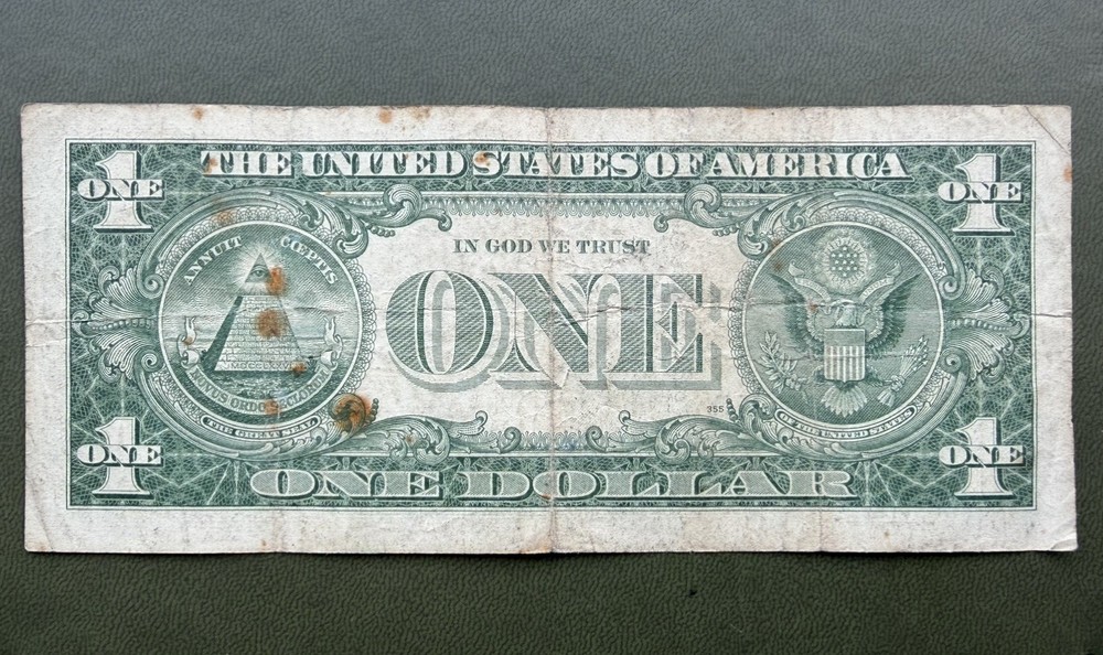 **STAR** 1957 One Dollar Bill ($1) Silver Certificate Star Note