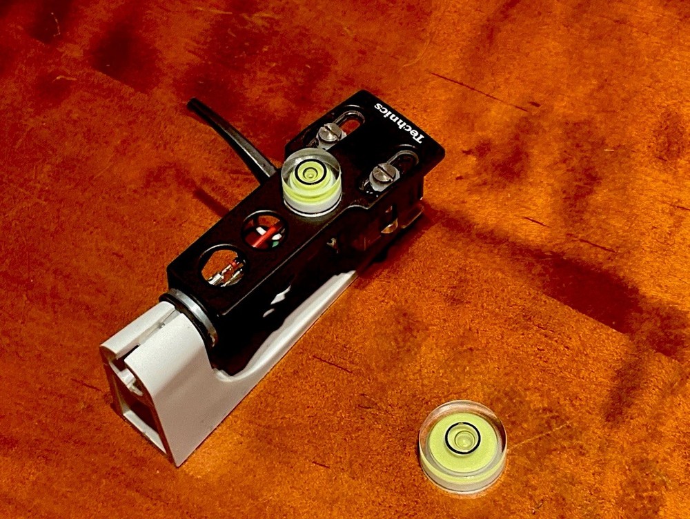 Turntable Headshell Azimuth & Plinth Adjustment Bubble Levels (QTY 2)