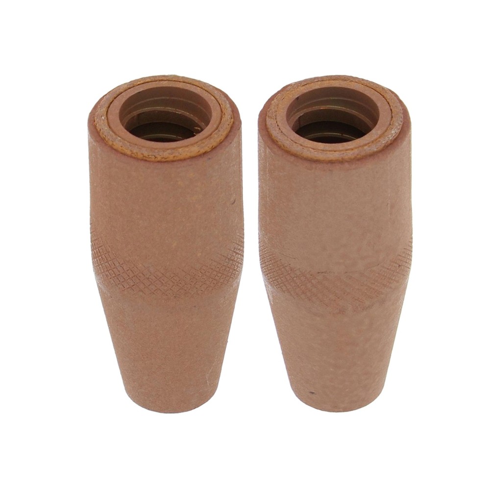 Walter Welding Nozzle 2pc Set - 3/8in Diameter Pre-Coated Ceramic E-Weld Nozzles