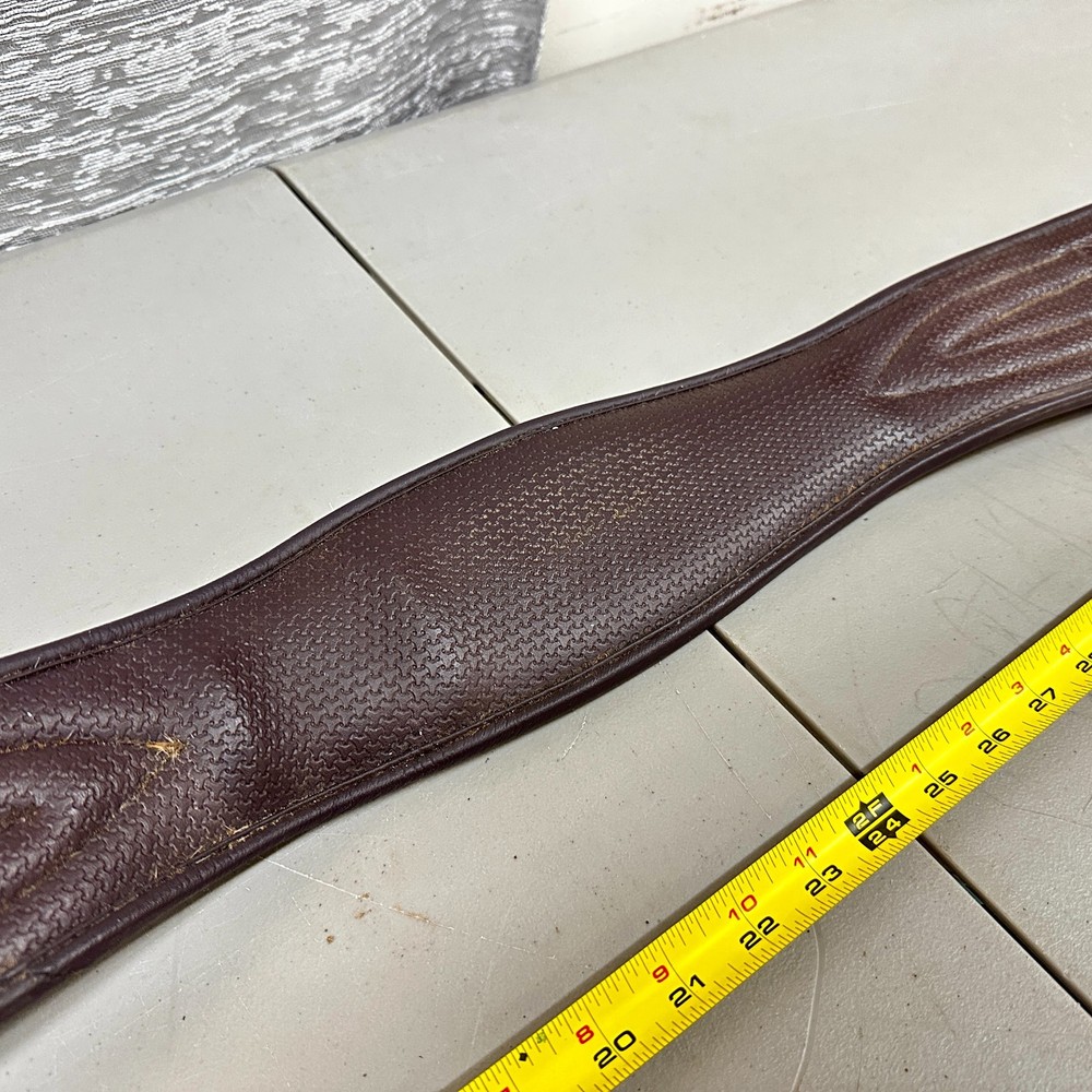 Leather Contour Hunter Girth 46”
