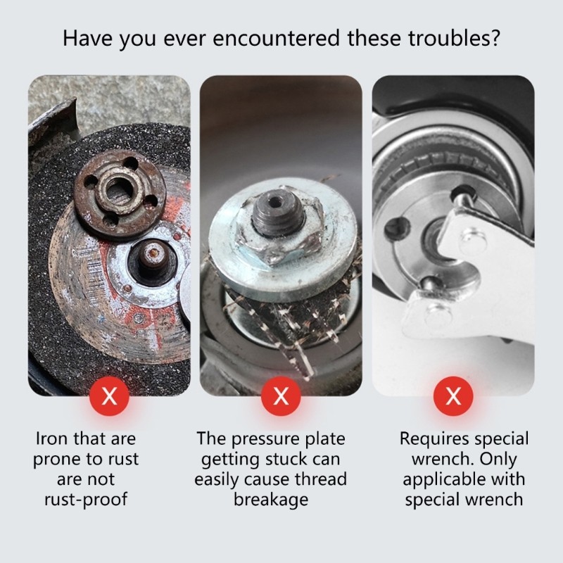 Wear Resistant Grinder Plate Not Feature Suitable for 100 Angles Grinders