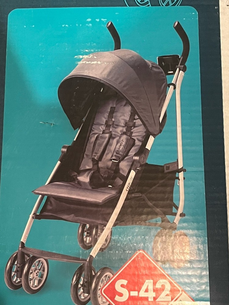 Safety First Stroller Step Lite Lightweight with Storage and Canopy